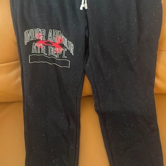 BRAND NEW men under armour rival terry atheletic joggers pants (fitted) size L - Picture 7 of 8